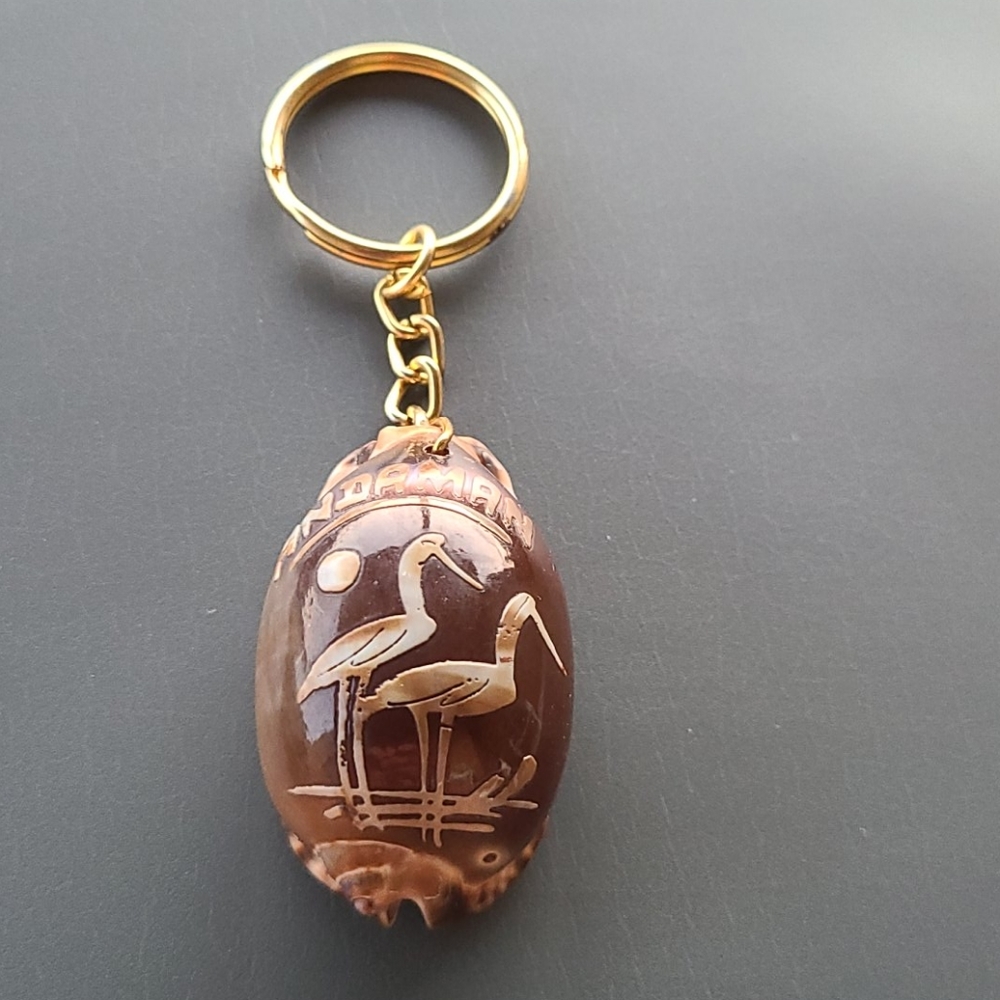 Andaman Real Sea Shell Key Chain